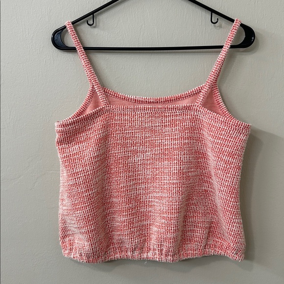 Loft Ikat Boucle Bubble Hem Cami Wild Persimmon Sz S NWT - Picture 5 of 6